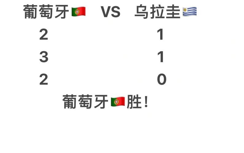 葡萄牙vs乌拉圭预测比分